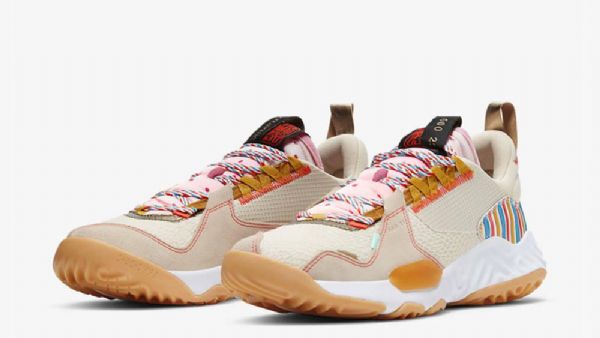 Nike Air Jordan Delta Beach Sulphur Sko Herre Multicolor