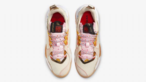 Nike Air Jordan Delta Beach Sulphur Sko Herre Multicolor