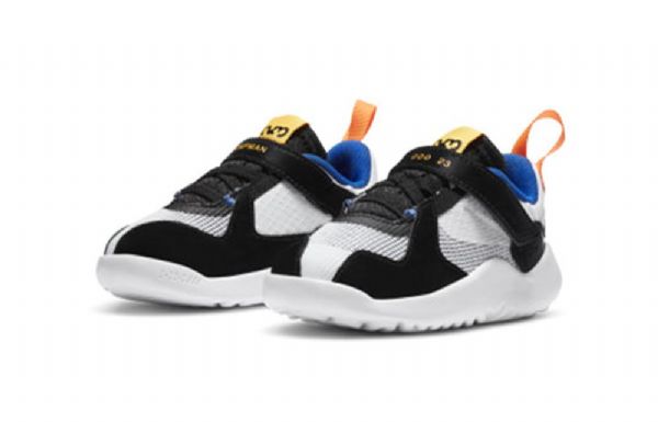 Nike Air Jordan Delta Td Sko Barn Svarte Hvite Blå