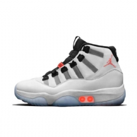Nike Air Jordan 11 Adapt Sko Herre Hvite Svarte