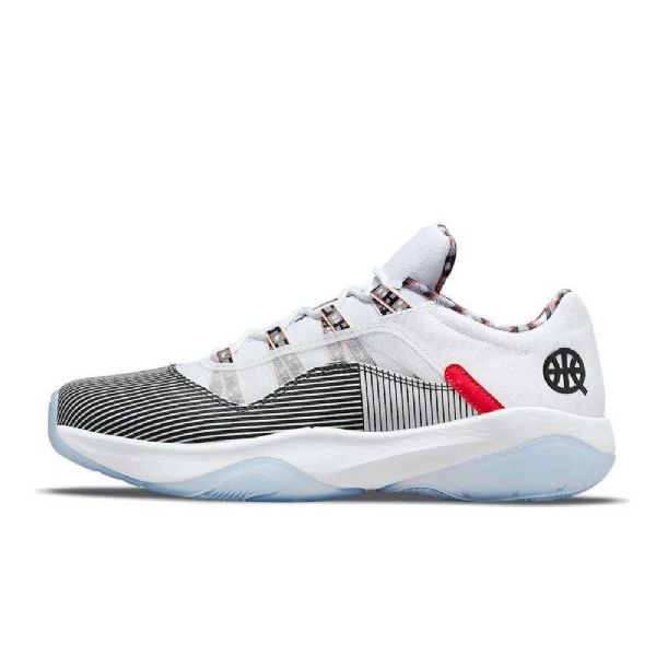 Nike Air Jordan 11 cmft Low Tops Quai 54 Sko Herre Hvite Svarte