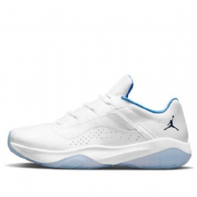 Nike Air Jordan 11 cmft Low Tops Retro Basketball Shoes Herre Hvite Marineblå