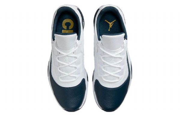 Nike Air Jordan 11 cmft Low Tops Retro Basketball Shoes Herre Hvite Marineblå