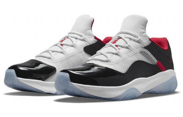 Nike Air Jordan 11 cmft Low Tops Retro Basketball Shoes Herre Hvite Svarte Rød