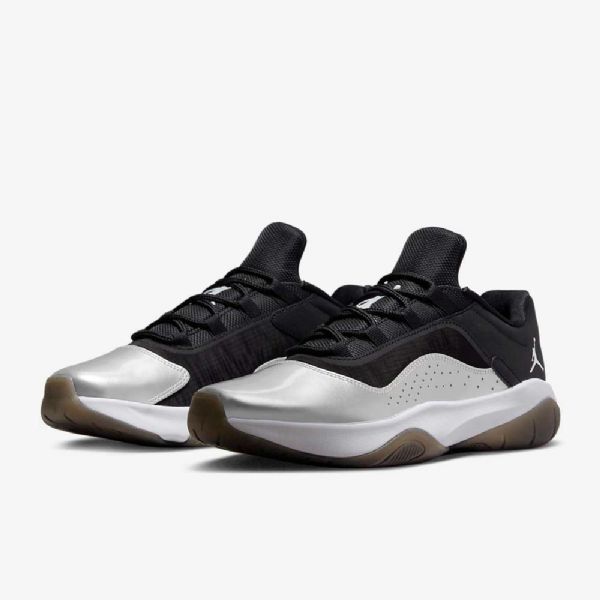 Nike Air Jordan 11 cmft Low Tops Sko Dame Svarte Hvite Sølv