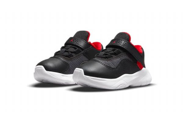 Nike Air Jordan 11 cmft Low Tops Td Sko Barn Svarte Rød