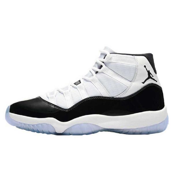Nike Air Jordan 11 Concord Sko Herre Hvite Svarte