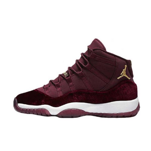 Nike Air Jordan 11 Gs Night Maroon Sko Herre Burgunder
