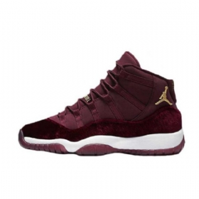 Nike Air Jordan 11 Gs Night Maroon Sko Herre Burgunder