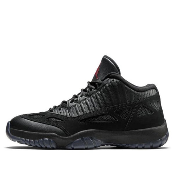 Nike Air Jordan 11 Ie Low Tops Retro Basketball Shoes Herre Svarte