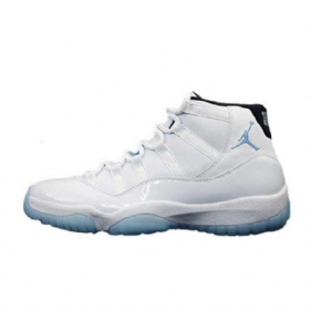 Nike Air Jordan 11 Legend Sko Herre Hvite Blå