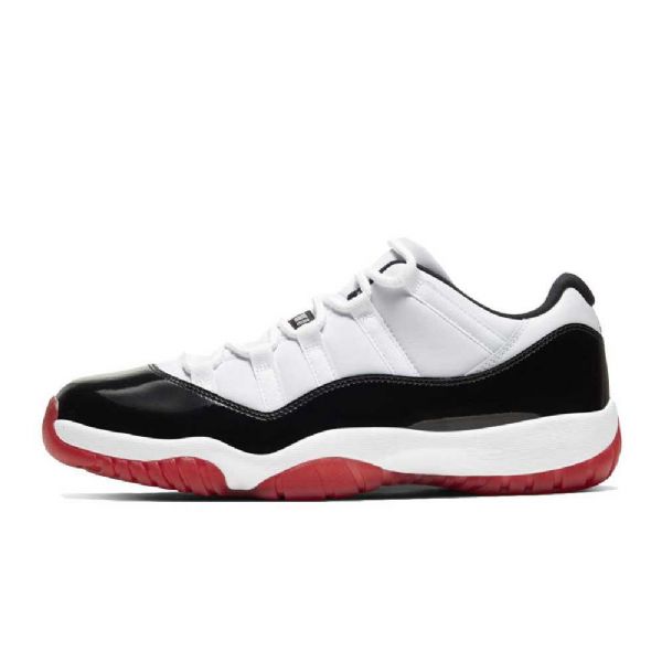 Nike Air Jordan 11 Low Tops Concord Bred Sko Herre Hvite Svarte