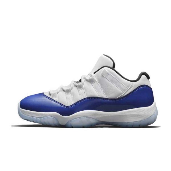 Nike Air Jordan 11 Low Tops Concord Sko Herre Hvite Blå