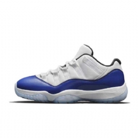 Nike Air Jordan 11 Low Tops Concord Sko Herre Hvite Blå