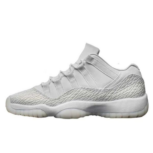 Nike Air Jordan 11 Low Tops Heiress Sko Herre Hvite