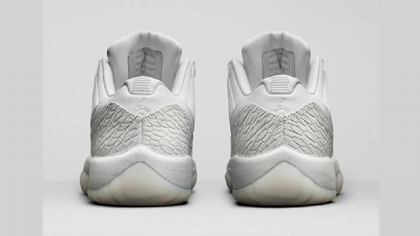 Nike Air Jordan 11 Low Tops Heiress Sko Herre Hvite