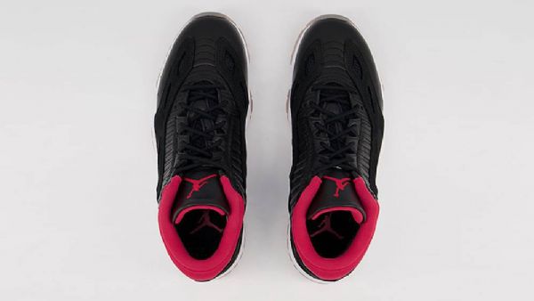 Nike Air Jordan 11 Low Tops Ie Bred Sko Herre Svarte