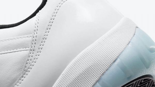 Nike Air Jordan 11 Low Tops Legend Sko Dame Hvite Blå