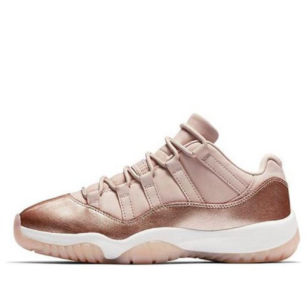Nike Air Jordan 11 Low Tops Retro Basketball Shoes Dame Rosa Gull