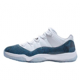 Nike Air Jordan 11 Low Tops Sko Herre Blå