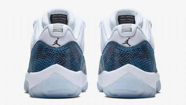 Nike Air Jordan 11 Low Tops Sko Herre Blå