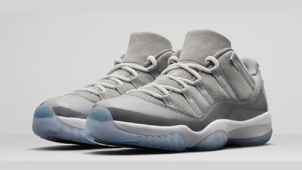 Nike Air Jordan 11 Low Tops Sko Herre Grå