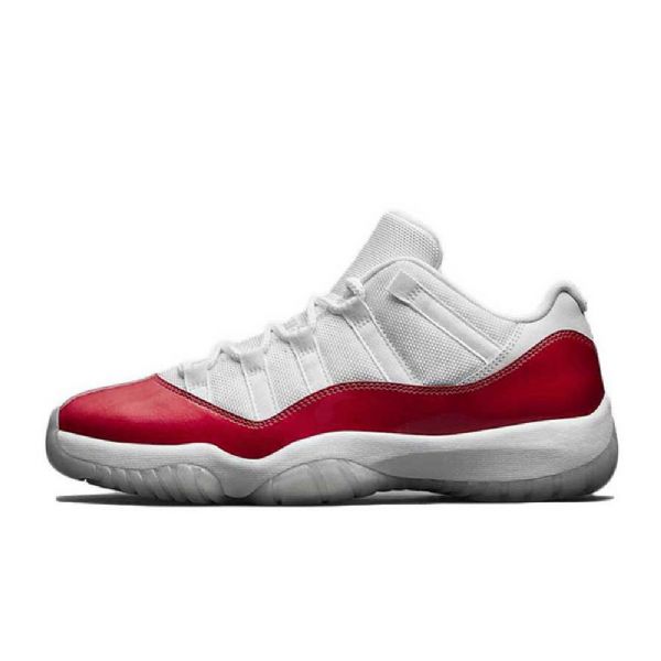 Nike Air Jordan 11 Low Tops Sko Herre Hvite Gull