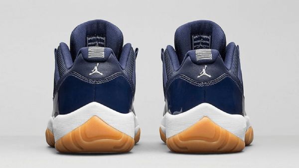 Nike Air Jordan 11 Low Tops Sko Herre Marineblå