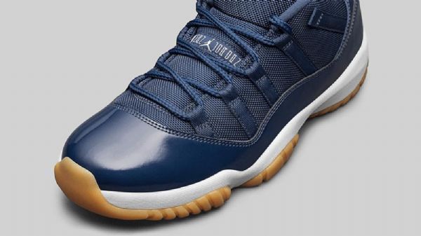 Nike Air Jordan 11 Low Tops Sko Herre Marineblå