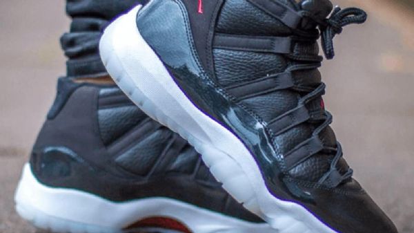Nike Air Jordan 11 Retro 72-10 Sko Herre Svarte