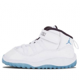 Nike Air Jordan 11 Retro Basketball Shoes Barn Blå