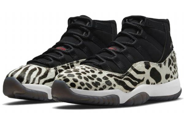 Nike Air Jordan 11 Retro Basketball Shoes Dame Leopard
