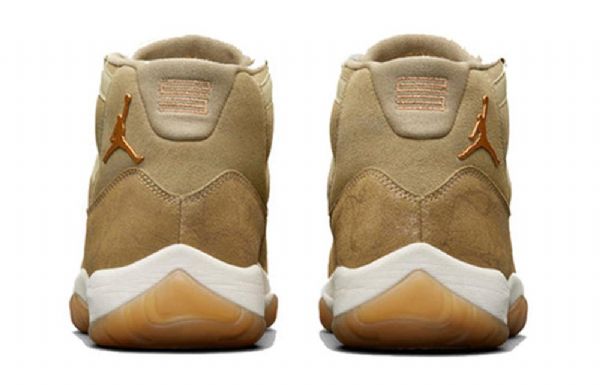Nike Air Jordan 11 Retro Basketball Shoes Dame Olivengrønne