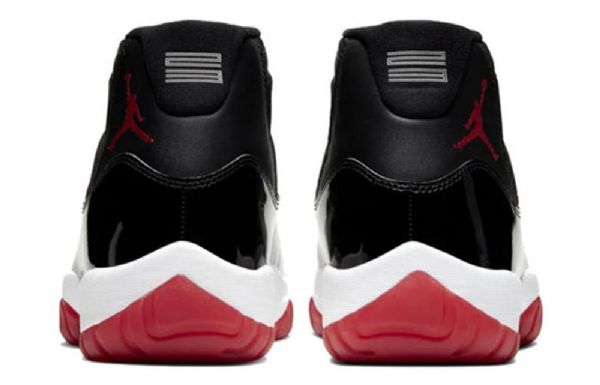 Nike Air Jordan 11 Retro Basketball Shoes Herre Svarte Rød