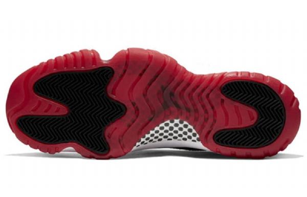 Nike Air Jordan 11 Retro Basketball Shoes Herre Svarte Rød