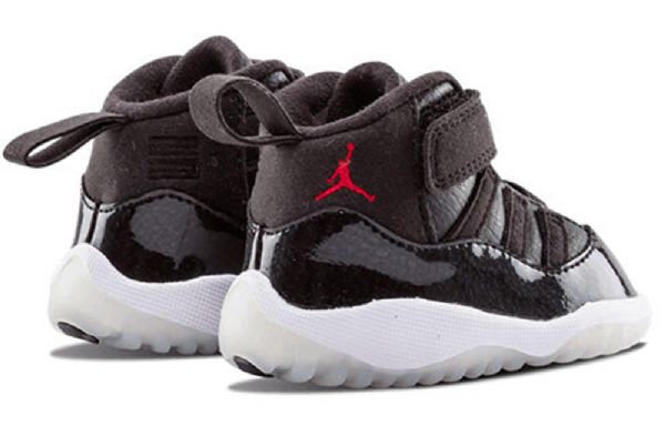 Nike Air Jordan 11 Retro Bt Basketball Shoes Barn Svarte