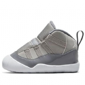 Nike Air Jordan 11 Retro Cb Basketball Shoes Barn Grå