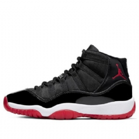 Nike Air Jordan 11 Retro Gs Basketsko Herre Svarte Rød