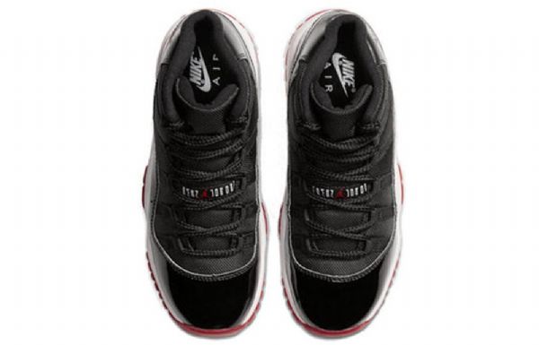 Nike Air Jordan 11 Retro Gs Basketsko Herre Svarte Rød
