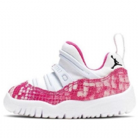 Nike Air Jordan 11 Retro Little Flex Td Basketball Shoes Barn Rosa