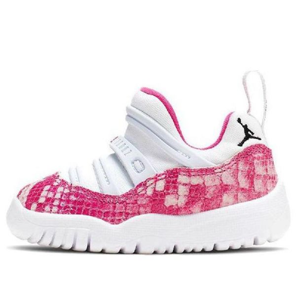 Nike Air Jordan 11 Retro Little Flex Td Basketball Shoes Barn Rosa