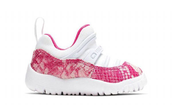 Nike Air Jordan 11 Retro Little Flex Td Basketball Shoes Barn Rosa