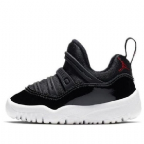 Nike Air Jordan 11 Retro Little Flex Td Sko Barn Svarte