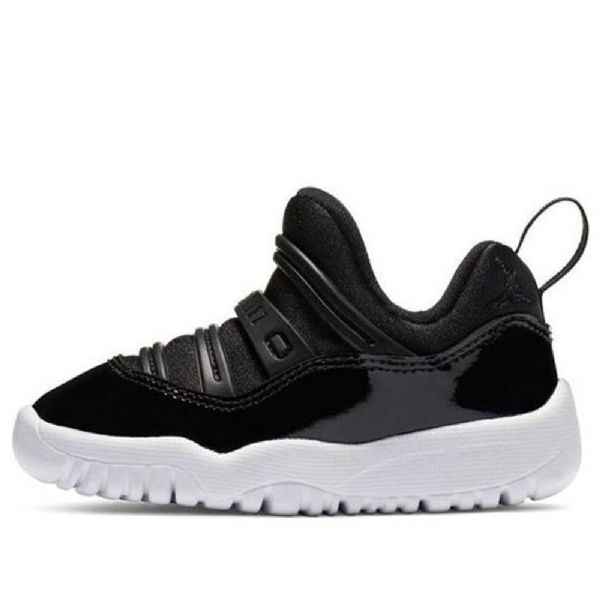 Nike Air Jordan 11 Retro Little Flex Td Sko Barn Svarte