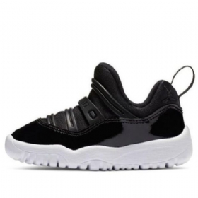 Nike Air Jordan 11 Retro Little Flex Td Sko Barn Svarte