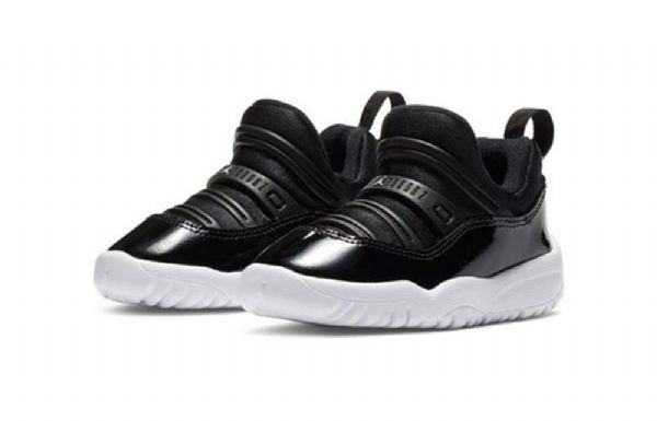 Nike Air Jordan 11 Retro Little Flex Td Sko Barn Svarte