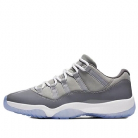 Nike Air Jordan 11 Retro Low Tops Basketball Shoes Dame Grå