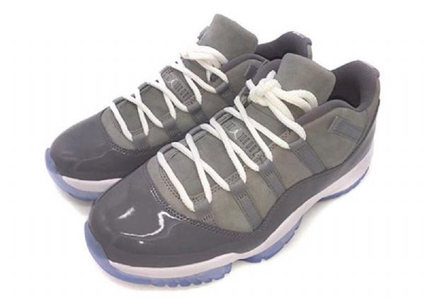 Nike Air Jordan 11 Retro Low Tops Basketball Shoes Dame Grå