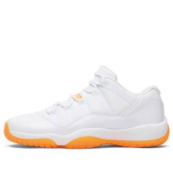Nike Air Jordan 11 Retro Low Tops Basketball Shoes Dame Hvite