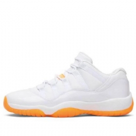 Nike Air Jordan 11 Retro Low Tops Basketball Shoes Dame Hvite